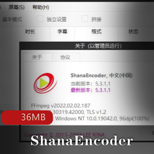 （ShanaEncoder）编码设置显卡加速